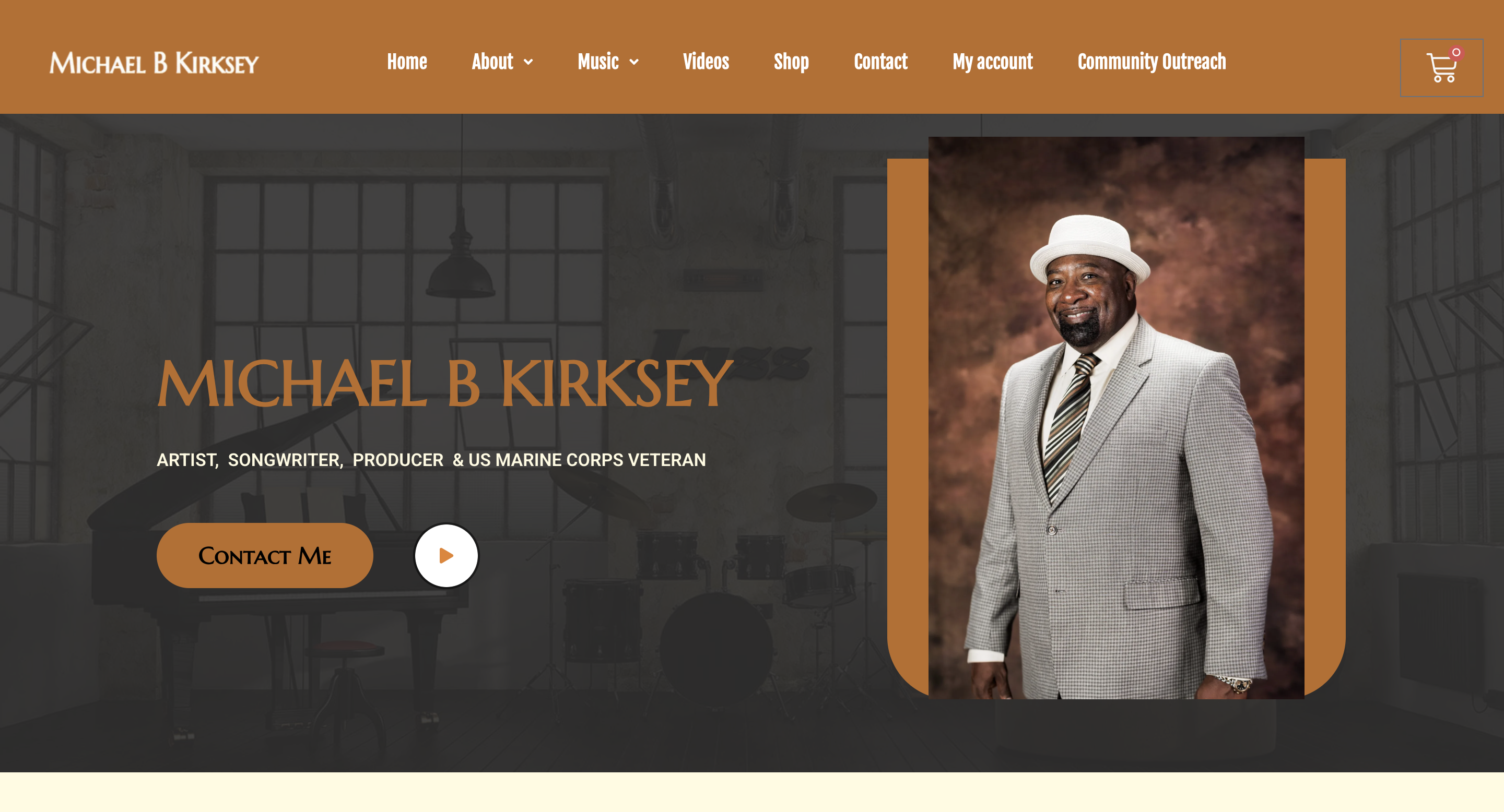 Michael B Kirksey website design
